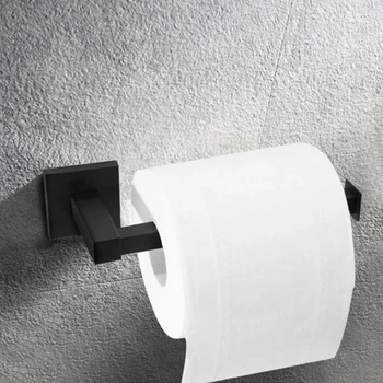 Vægmonteret Rack Toilet Rulle Papir, Der Holder Toiletpapir Rack Storage Hylde Vægt Badeværelse Tilbehør