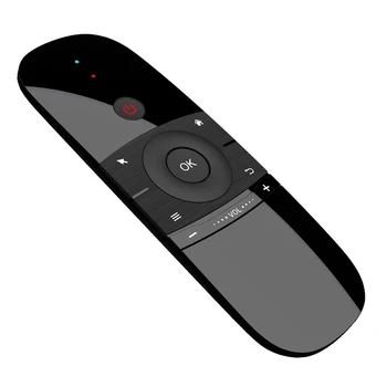 W1 Fjernbetjening 2.4 G Wireless Somatosensoriske Flyvende Egern Mini Tastatur Fjernbetjening til TV Projektor Set-Top-Boks