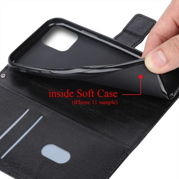 Wallet Læder taske til På Huawei Mate 20 Lite UNE-AL00 6.3