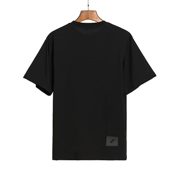WE11 GJORT T-shirt Mænd Kvinder Square Logo Print Enkle Casual T-shirt Mode Trend Løs, kortærmet Tshirt