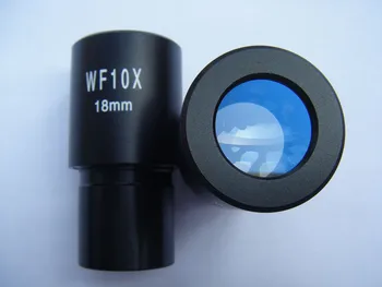 WF10X 18mm Vidvinkel Biologiske Mikroskop Okular-Glas Linse forbindelse med Montering af Størrelsen 23.2 mm (Tilføj Retical er Også OK)