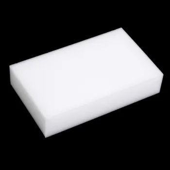 White Magic Sponge Renere Viskelæder Multi-funktionelle Renere Melamin Svamp til Køkken, Badeværelse Rengøring 100x60x15mm