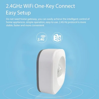 WiFi PIR Sensor Detector WIFI bevægelses-Sensor Tuya Smart Liv APP Control Trådløs Infrarød Detektor Hjem tyverialarm System