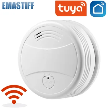 Wifi Smart røgalarm Trådløs brandalarm Sensor APP Control Home Office-Familien Intelligence-System, Intelligent Styring af Hjemmet