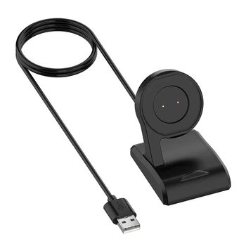 Wireless Charging Pad Induction Wirless Oplader Oplader Kabel til Amazfit T-Rex A1918 GTR 42/47mm GTS USB-Opladning Adapter Ledning