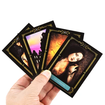 Wisdom of the House of Night Oracle Cards-En 50-Kort og Guidebog Kort, brætspil, Læse