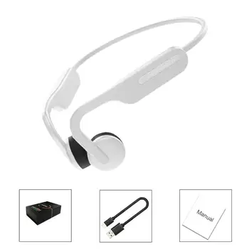 X14 Bluetooth-5.0 Sport Hovedtelefoner Trådløst Headset, Øre-krog Air-Bone Conduction Princippet Stereo-Hovedtelefoner Med Mikrofon