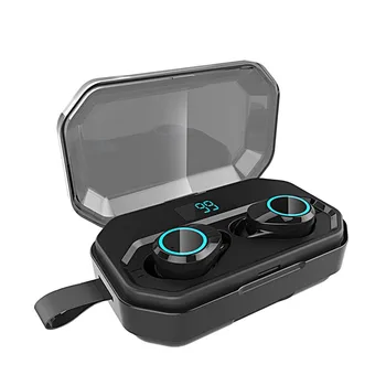 X6 Pro Trådløse Hovedtelefoner Bluetooth-TWS 4000 mAh Touch 8D Lyd Stereo Gaming Hovedtelefoner til Iphone, Samsung Smartphone Xiaomi