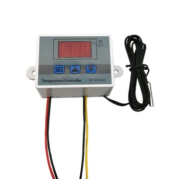 XH-W3002 W3002 AC 110V-220V DC24V DC12V Led Digital Termoregulator Termostat Temperatur regulatoren Styrer Skifte Meter