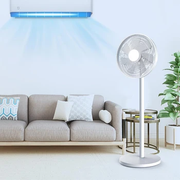 XIAOMI MIJIA Smart Mi Stående Fan-Gulvtæppe & Tabel Elektrisk Ventilator Naturlige Vind-Luft-Køling Mihome App Control 2021 Ny Version