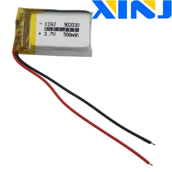 XINJ 500mAh 3,7 V Li Lithium-Polymer-Batteri Lipo Celle 902030 For MP3/MP4 E-Bog Kørsel Telefon Ure Kamera Bil DVC DVR