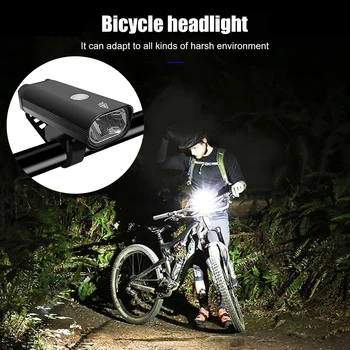 XPE LED Cykel Lys Foran Vandtæt USB-Genopladelige Hjelm advarselslampen Cykling Lommelygte Belysning Cykling Tilbehør.