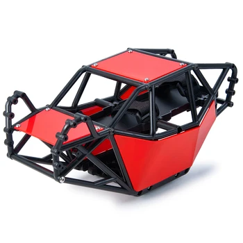 YEAHRUN Nylon Plast Roll Cage karrosseri Kit til 1/10 Axial SCX10 II 90046 RC Crawler Bil Rock Buggy Chassis DIY Dele