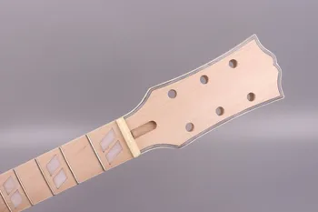 Yinfente Elektrisk guitar hals udskiftning 22 ærgre Bindende ophæng Ahorn gribebræt Diamant indlæg Bolt på 24.75 tommer