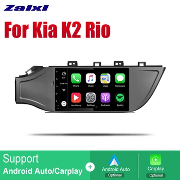 ZaiXi Auto-Afspiller, GPS-Navigation Til Kia K2 RIO 2017~2018 Bil Android Multimedia-System Tv Radio Stereo