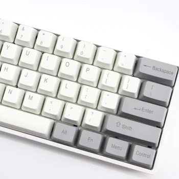Zealer PBT-Tasterne OEM-Profil Top/Side/Blank Trykt Mekanisk Tastatur Keycap 108 Nøgler Kompatibel med MX GK61/87