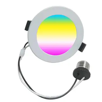 ZigBee 3.0 Dæmpning Tuya Smart LED Farve Skiftende RGB-APP Remote Kompatibel Runde Spot Belysning Varmt, Koldt lys