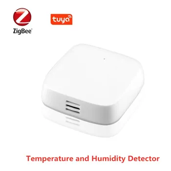 ZigBee Tuya Trådløs Temperatur Sensor Smart Home Temperatur Og Luftfugtighed Detektor Intelligent Kobling Automation Moduler