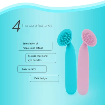 Zini Ammes Sex Toy Brystvorten Klitoris Kvindelige Onani Medicinsk Silikone Massage Vibrator Voksen Spil 1