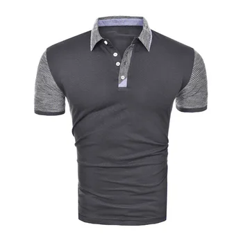 ZOGAA Sommeren Classic Polo Shirts til Mænd Bomuld Solid kortærmet Tee Shirt i Åndbar Camisa Masculina Hombre Trøjer Golftennis