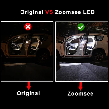 Zoomsee 11Pcs Interiør FØRTE Til Holden Insigni+ Canbus Køretøj Pære Indendørs Dome Læsning af Bagagerum Lys fejlfri Auto Lampe Kit