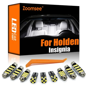 Zoomsee 11Pcs Interiør FØRTE Til Holden Insigni+ Canbus Køretøj Pære Indendørs Dome Læsning af Bagagerum Lys fejlfri Auto Lampe Kit