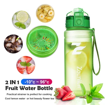 ZOUNICH Bærbare Sport vandflaske BPA-Fri Plast Udendørs Rejse med til vandflasker Studerende gourde botellas agua para