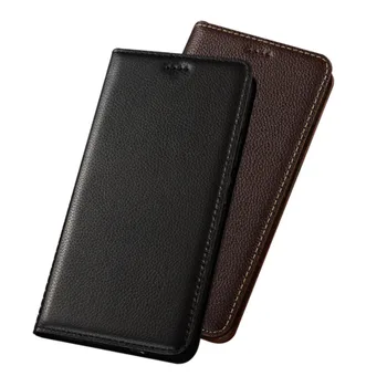 Ægte læder magnetic telefonen tilfælde kortholderen lomme til Vivo X70T/Vivo X60T/Vivo Y53S 5G/Vivo Y52 5G telefon taske med kikcstand