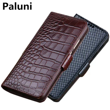 Ægte læder magnetisk spænde wallet phone case-kort slot til Samsung Galaxy A82 5G/Galaxy A22 5G/Galaxy M12 telefon taske coque