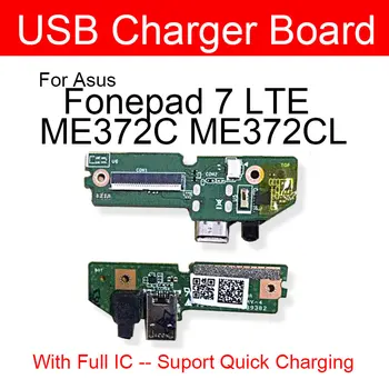 Ægte USB Oplader PCB Port yrelsen For ASUS Fonepad 7 LTE ME372CL K00Y Jack Port Bord Med USB-Stik Modul Reparation