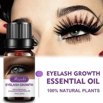 Øjenvipper Vækst Serum Eye Lash Hurtig Vækst Flydende Essential Oil Hair Treatment Makeup Øjenvipper Enhancer 10ml jeg