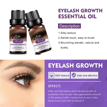 Øjenvipper Vækst Serum Eye Lash Hurtig Vækst Flydende Essential Oil Hair Treatment Makeup Øjenvipper Enhancer 10ml jeg