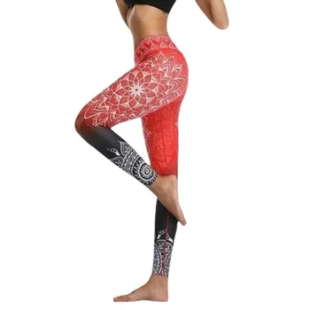 штаны sexy leggins mujer Women ' s Yoga Bukser med Høj Talje Træning Leggings Tekstureret Booty Tights problemfri leggings 5S
